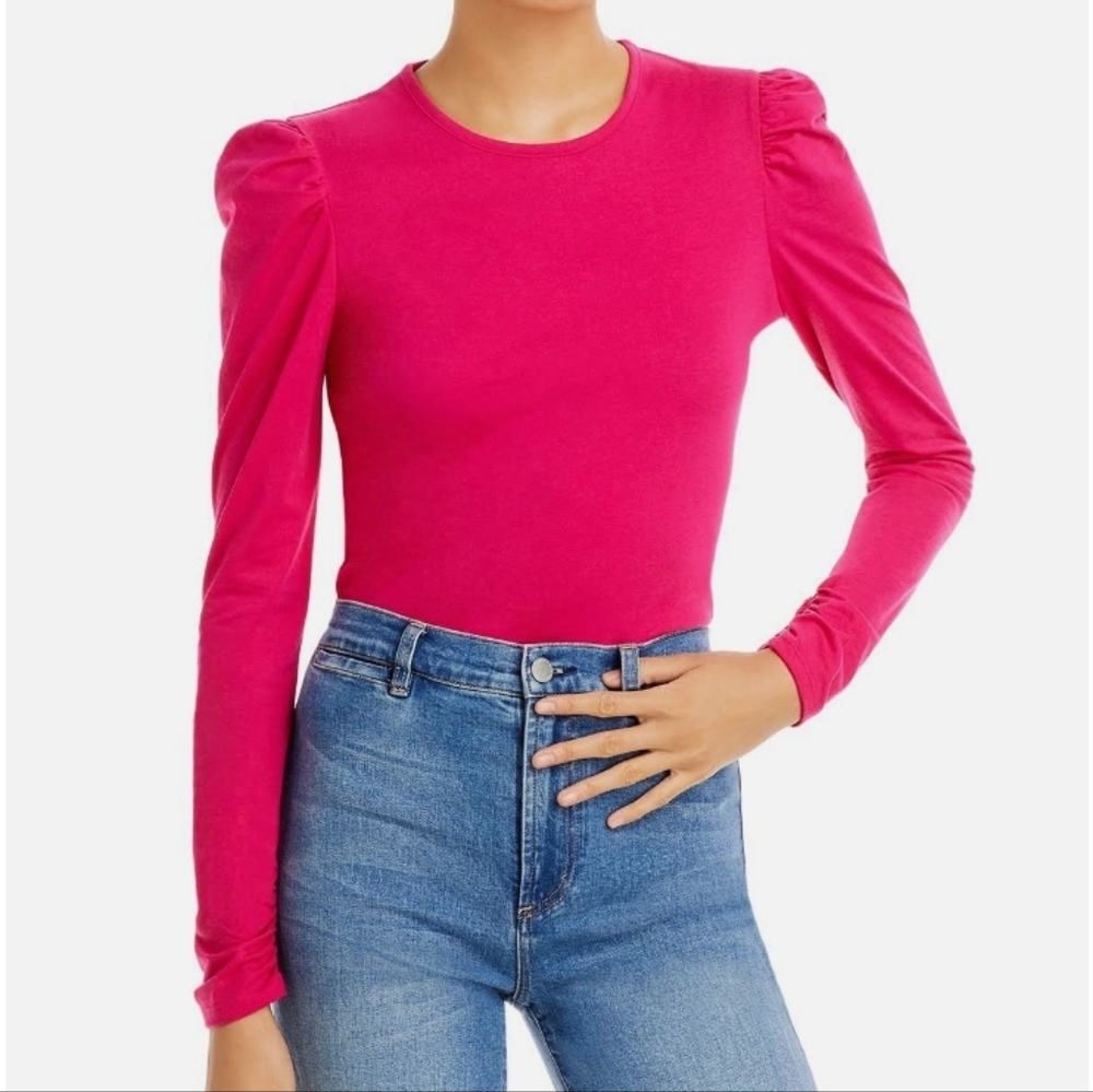 Rebecca Taylor Ruched Long Sleeve